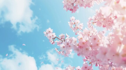 Photo spring flower branch background