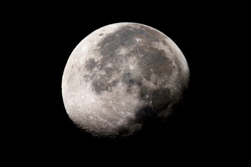 Wall Mural - lunar craters are impact craters on earth's moon