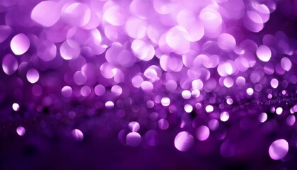 Wall Mural - abstract purple bokeh light defocus glister background