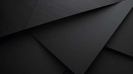 Poster - Abstract black background graphic design smooth dark lines backdrop