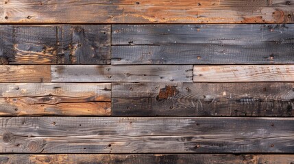 Canvas Print - Aged wooden design and surface for backdrop