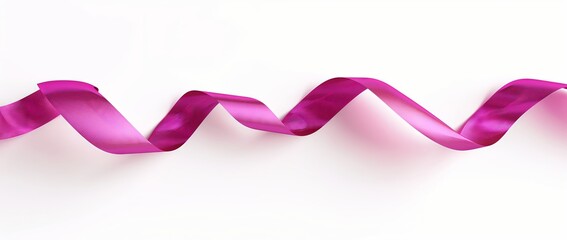 Wall Mural - Magenta Ribbon