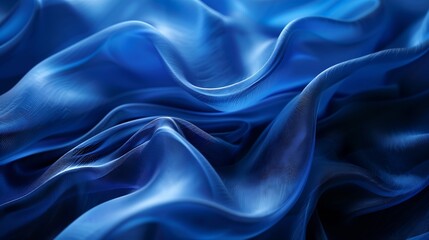 Poster - Blue posters on a black background : Generative AI