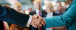 © Gyorgy - Political leaders at a Republican convention, shaking hands and