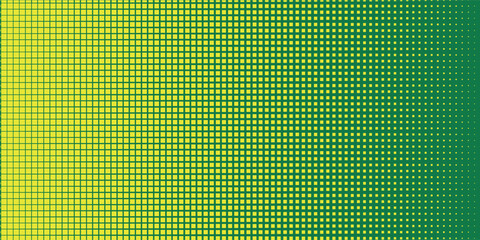 Wall Mural - dots halftone green color pattern gradient texture with technology digital background. dots pop art 