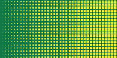 Wall Mural - dots halftone green color pattern gradient texture with technology digital background. dots pop art 