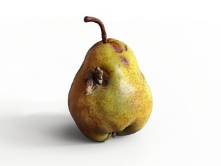 Pristine Boxer Pear: An Artistic View in 4:3 Aspect Ratio