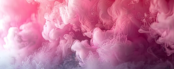 Wall Mural - pink and white steam background