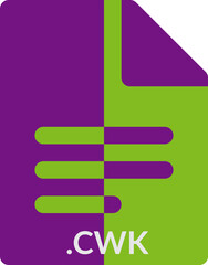 CWK   icon 2 color combination mixture