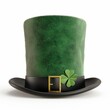 © Balaraw - green st. patrick's day leprechaun hat with clover