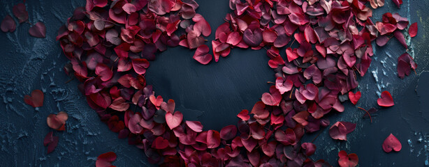 Canvas Print - Heart Shaped Flower