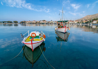 Sticker - Samos Island coastline view in Greece