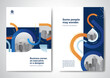 © imoooun - Template vector design for Brochure, AnnualReport, Magazine, Poster, Corporate Presentation, Portfolio, Flyer, infographic, layout modern with color size A4, Front and back, Easy to use.