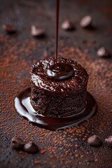 Canvas Print - 21. Chocolate fondant with molten center