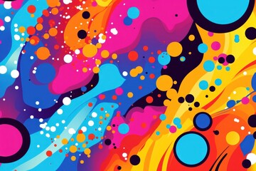 Wall Mural - Celebration effect backgrounds abstract pattern.