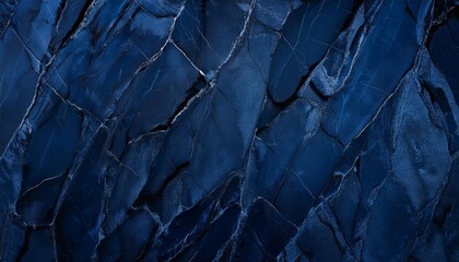 beautiful abstract grunge decorative dark navy blue stone wall texture rough indigo blue marble background wallpaper in 8k high resolutions