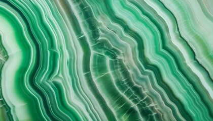 Poster - intricate texture and natural swirls of a polished jade gemstone with varying shades of green and translucent streaks