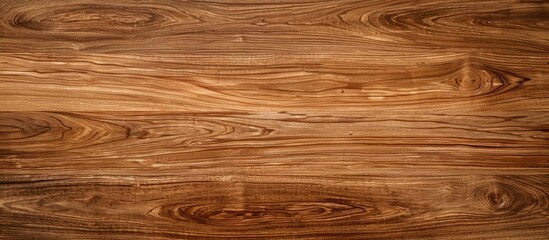 Aufkleber - Vintage light teak surface board on desk with decorative copy space image features a seamless brown plywood texture and old panel wood grain making it a natural design resource