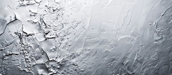 Leinwandbilder - Background featuring a textured silver metal surface with copy space image available.