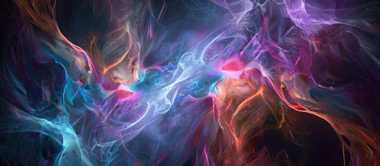 Leinwandbilder - An abstract backdrop featuring a space where text or images can be inserted.