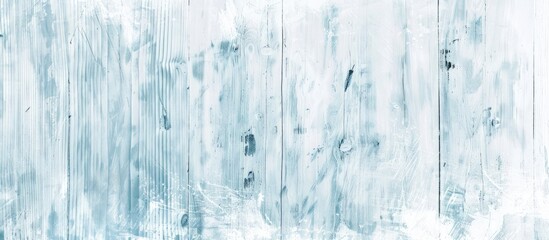 Poster - Light blue and white background resembling wood texture, with copy space image for spring-themed designs.