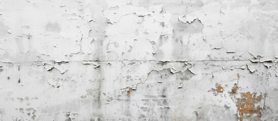 Poster - A white weathered wall backdrop with space for text or images.