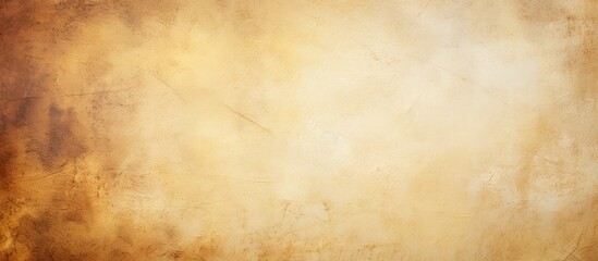 Poster - Rough textured beige paper background with blank copy space image, featuring light spots in white, yellow, and brown hues.