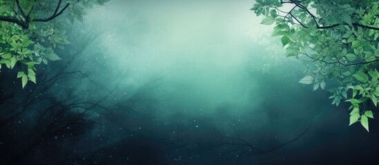 Poster - Nature-themed abstract background with ample copy space image.