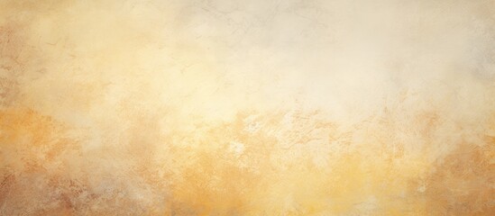 Poster - Rough textured beige paper background with blank copy space image, featuring light spots in white, yellow, and brown hues.