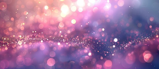Fototapete - Abstract texture with gentle light bokeh in the background, creating a beautiful copy space image.