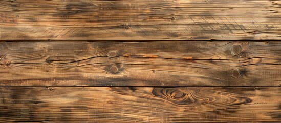 Aufkleber - Top view of a wooden texture background with a natural wood pattern ideal for a copy space image