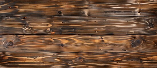 Wall Mural - Top view of a genuine wooden texture perfect for design and decoration on a copy space image