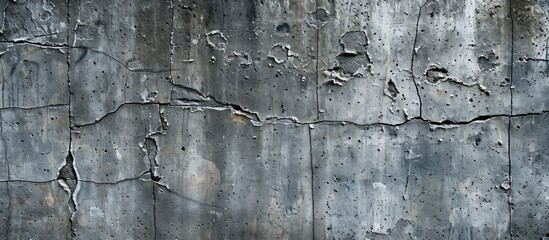 Poster - Background of concrete surface with textured details suitable for text placement in copy space image