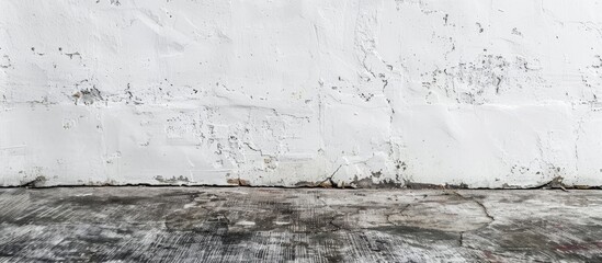 Aufkleber - Texture background with a white wall for copy space image