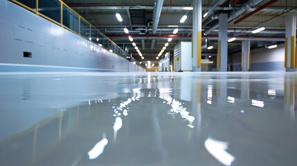 Canvas Print - finish epoxy flooring