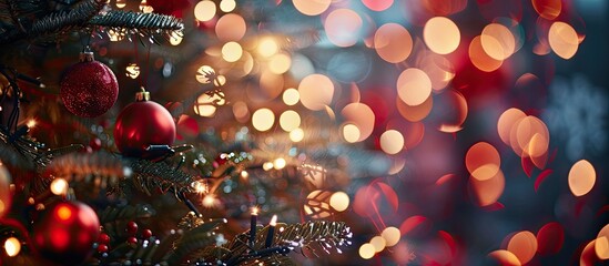 Poster - Festive backdrop featuring a copy space image