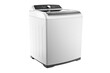 © Phuwadon - top-loading washing machine with a sleek, modern design and a large capacity, isolated on a white background