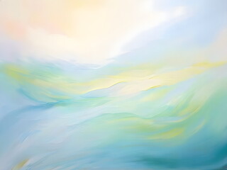 Wall Mural - abstract background with landscape