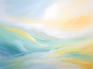 Wall Mural - abstract background with landscape