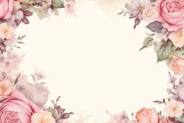 Wall Mural - Backgrounds pattern flower petal.