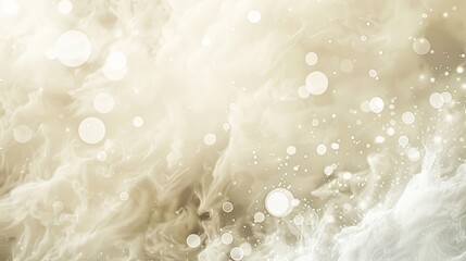 Wall Mural - Pure white and cream background with bokeh effects gradients and textures