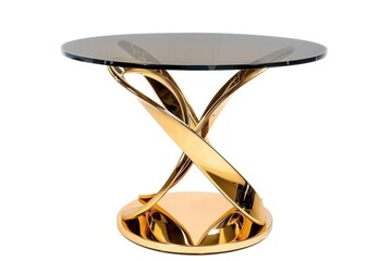 Poster - Gold Coffee Table table coffee table furniture.