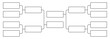 © Chikichirony - 8 soccer team tournament bracket championship template. Championship bracket schedule for soccer, football game spreadsheet