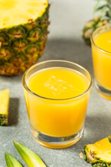 Poster - Refreshing Cold Pineapple Juice