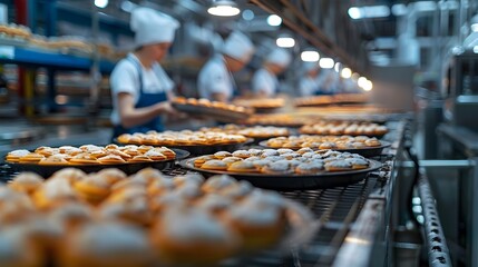 Poster - Efficient Food Production Line with Control in Industrial Factory