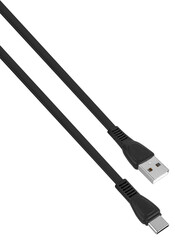 Wall Mural - cable with USB and Type-C connector