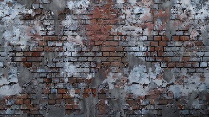 Wall Mural - Weathered Brick Wall Texture