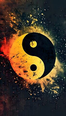Wall Mural - Yin Yang