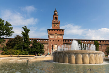 Wall Mural - Castello Sforzesco