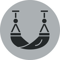 Sticker - Hammock Icon Design